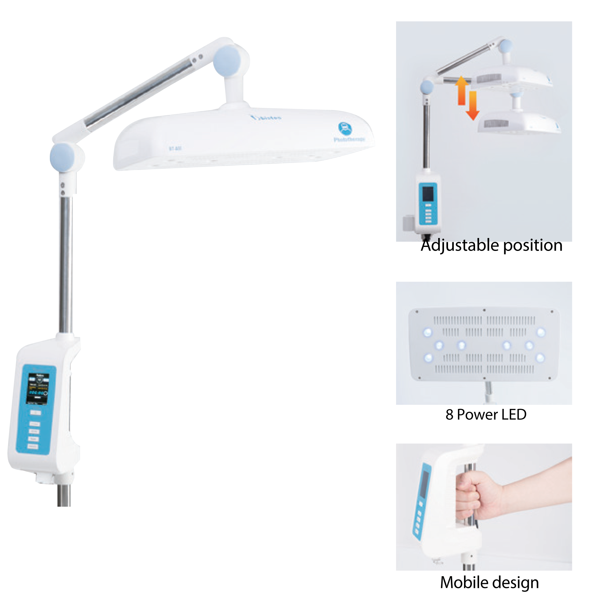 LED Phototherapy Unit – Advanced Neonatal Jaundice Treatment (Korea)